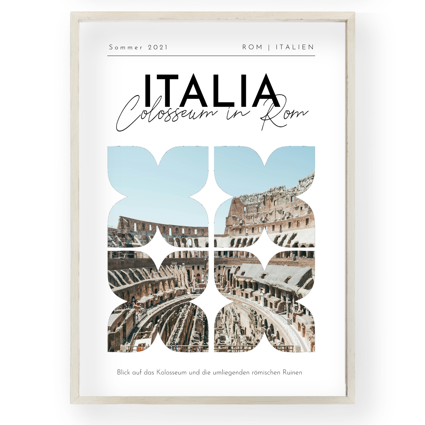 Personalisiertes Reiseposter: Classic Edition