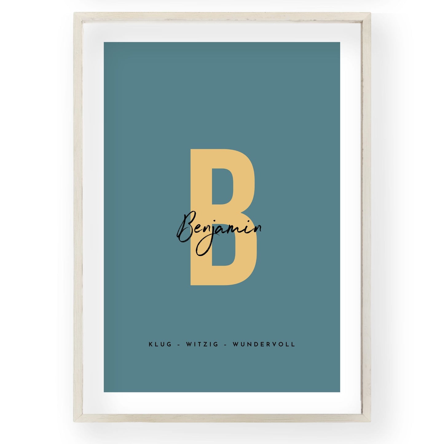 Personalisiertes Alphabet-Poster: Kids Collectioin