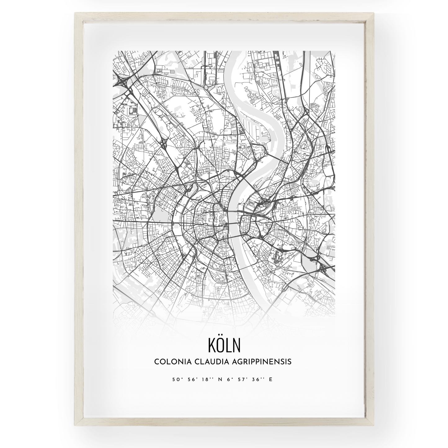 Personalisiertes Kartenposter: Classic Edition