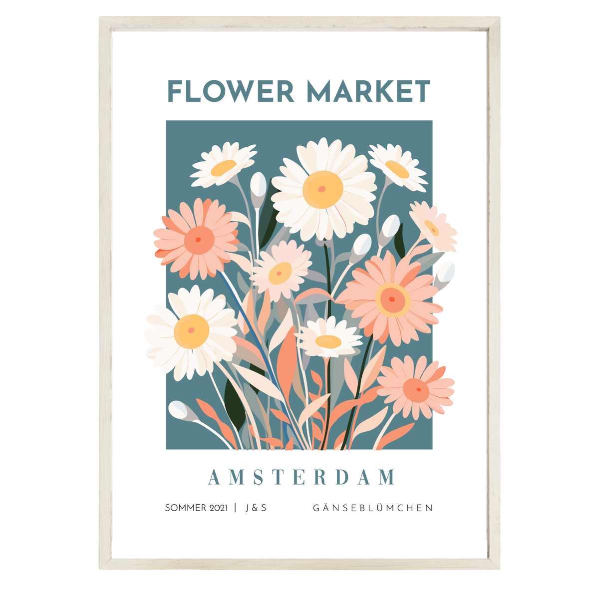 Personalized Floral Prints