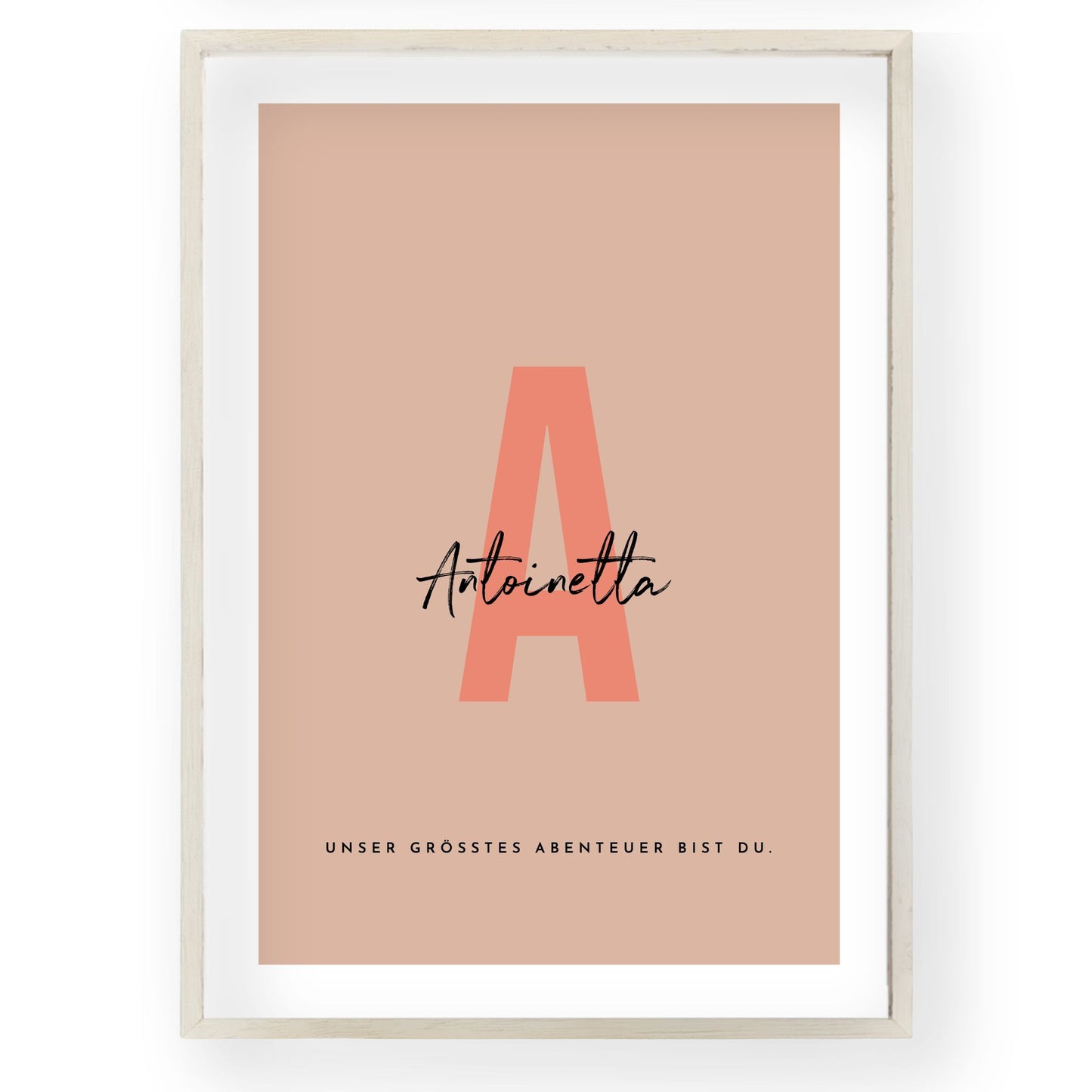 Personalisiertes Alphabet-Poster: Kids Collectioin