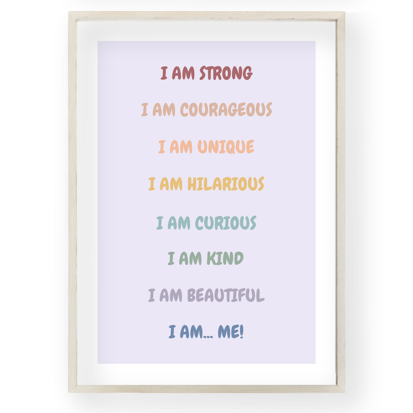 Personalisierte „Ich bin"-Affirmationen