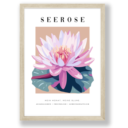 Birth Flower Poster
